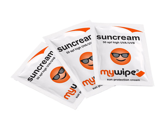 SUNCREAM SPF50 4ml SACHETS - CASE OF 500