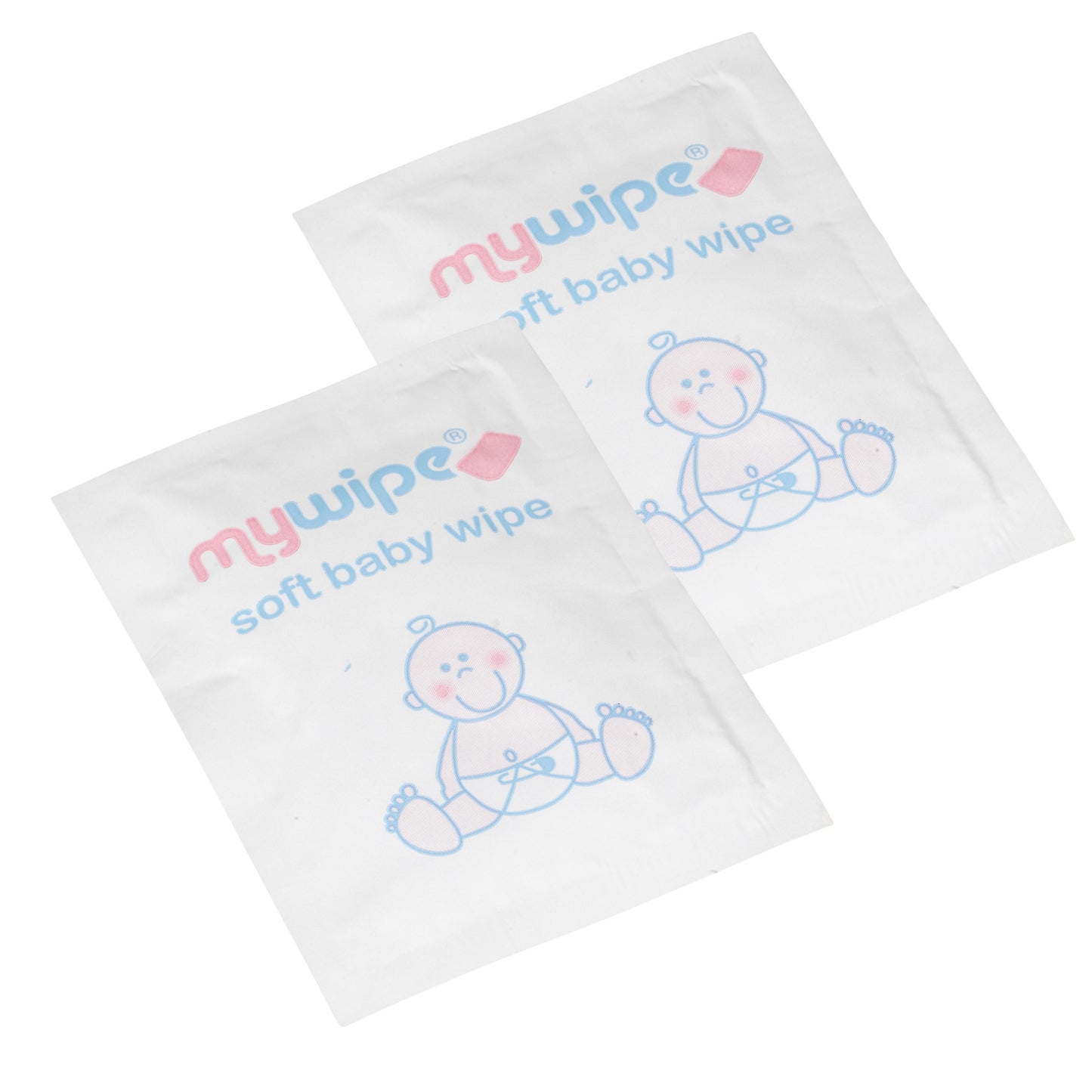 BABY WIPE SACHETS - CASE OF 1000