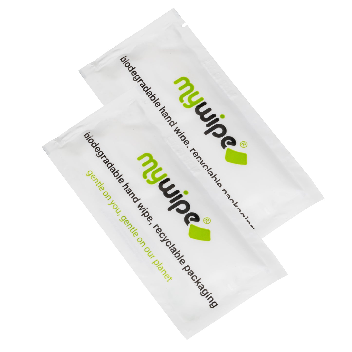 BIODEGRADABLE HAND WIPE IN RECYCLABLE SACHETS - CASE OF 500