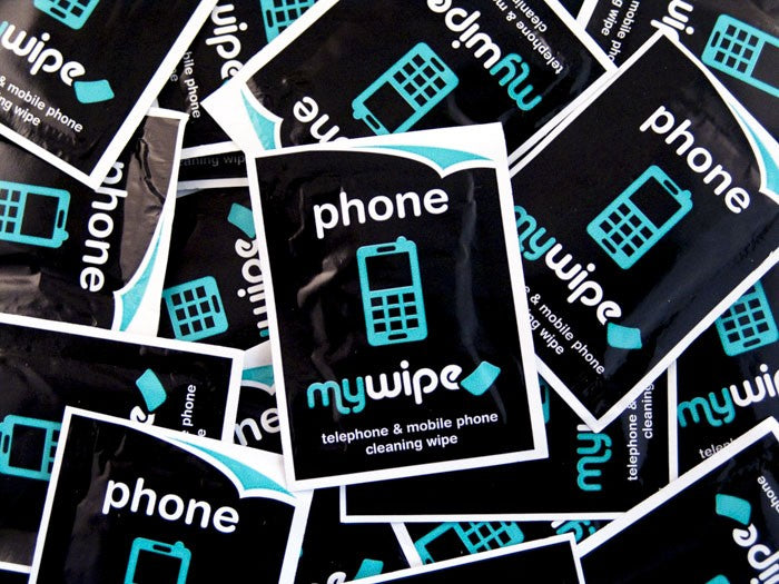 PHONE WIPE SACHETS - CASE OF 1000