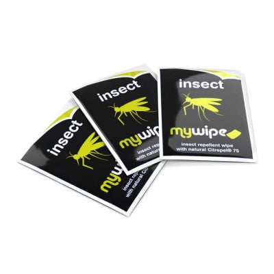 INSECT REPELLENT WIPE SACHETS - PACK OF 20