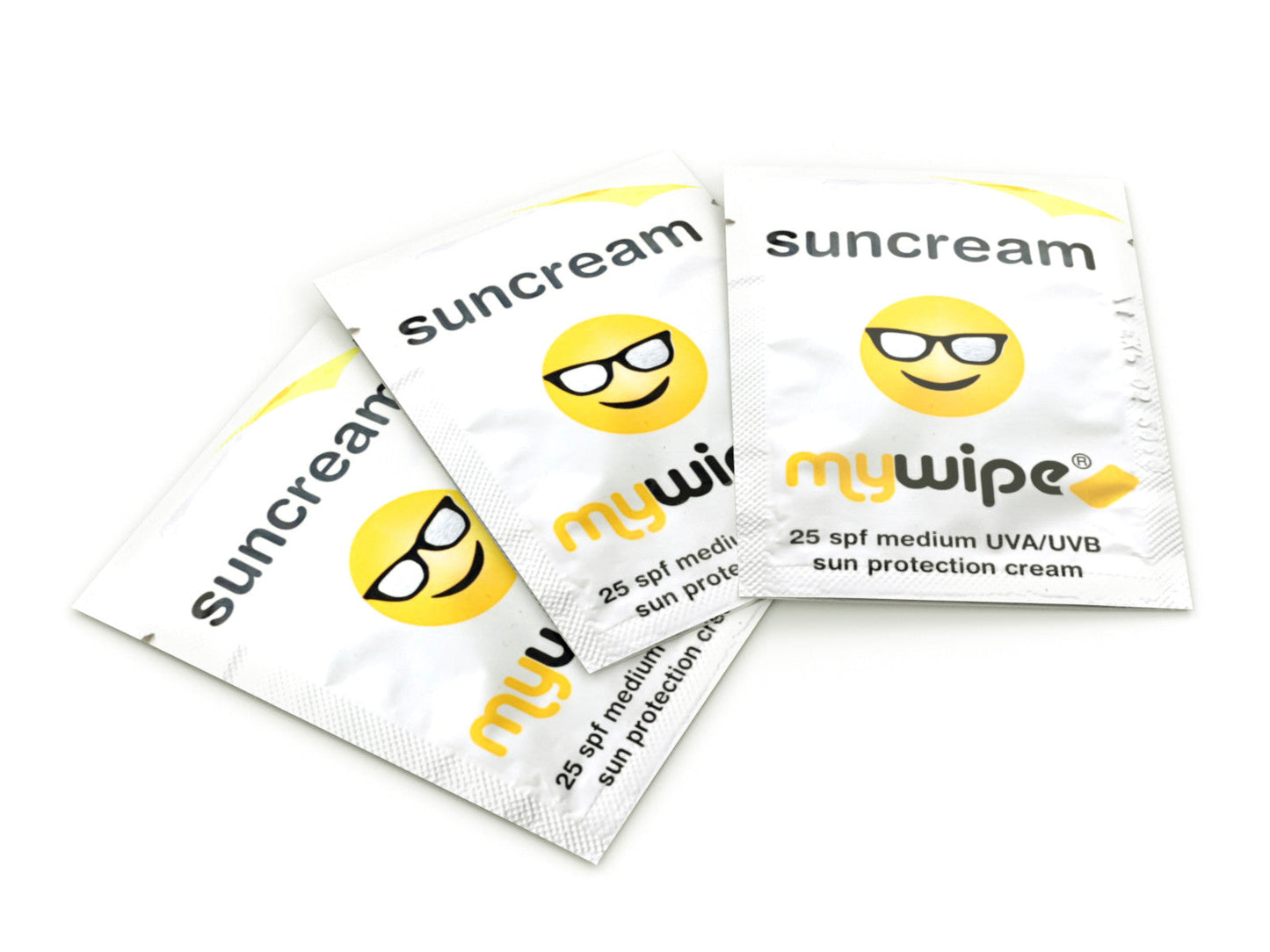 SUNCREAM SPF25 4ml SACHETS - CASE OF 500