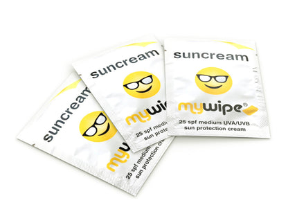 SUNCREAM SPF25 4ml SACHETS - CASE OF 500