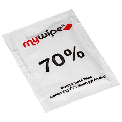 70% ALCOHOL WIPE SACHETS - CASE OF 1000