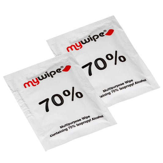 70% ALCOHOL WIPE SACHETS - CASE OF 1000
