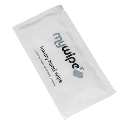 ANTIBACTERIAL LUXURY HAND WIPE SACHETS - CASE OF 500