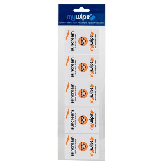 SUNCREAM SPF50 4ml SACHETS - PACK OF 20