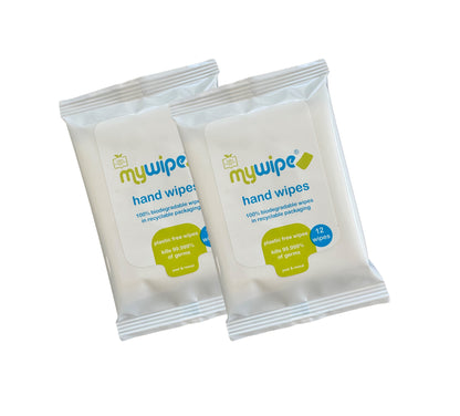 ANTIBACTERIAL & ANTIVIRAL HAND & SURFACE WIPE PACKS 12 x PACK OF 12s